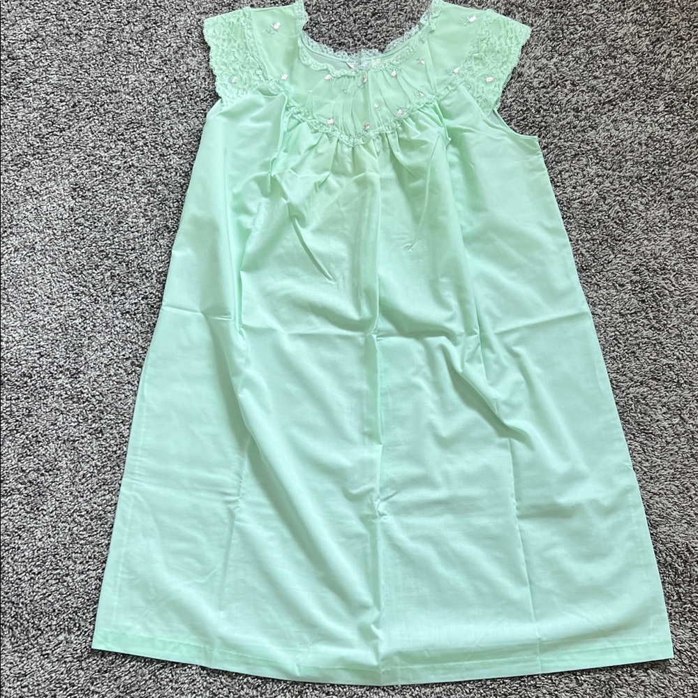 Sears Mint Green Vintage Nightgown
